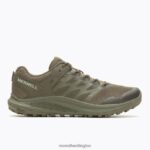 Nova 3 Tactical (J005047) Merrell Men 8VV6P334 Shoes Olive - Image 2