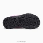 Oakcreek Mid Lace Waterproof Boot (MK164769) Merrell Kids 8VV6P1447 Shoes Paloma/Berry - Image 4