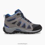 Oakcreek Mid Lace Waterproof Boot (MK264767) Merrell Kids 8VV6P1446 Shoes Charcoal