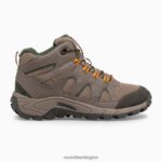 Oakcreek Mid Lace Waterproof Boot (MK264768) Merrell Kids 8VV6P1444 Shoes Boulder - Image 2