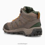 Oakcreek Mid Lace Waterproof Boot (MK264768) Merrell Kids 8VV6P1444 Shoes Boulder - Image 4