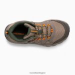 Oakcreek Mid Lace Waterproof Boot (MK264768) Merrell Kids 8VV6P1444 Shoes Boulder - Image 6