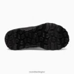 Oakcreek Mid Lace Waterproof Boot (MK265426) Merrell Kids 8VV6P1445 Shoes Black/Grey - Image 5