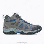 Oakcreek Mid Waterproof (J035923) Merrell Men 8VV6P614 Shoes Charcoal - Image 2