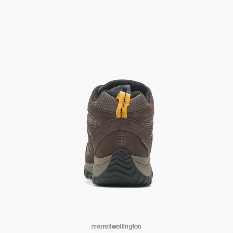 Oakcreek Mid Waterproof Wide Width (J036401W) Merrell Men 8VV6P604 Shoes Espresso - Image 6