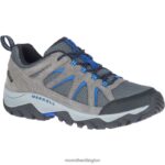 Oakcreek Waterproof (J035931) Merrell Men 8VV6P254 Shoes Charcoal - Image 3