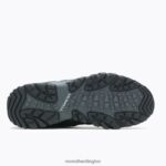 Oakcreek Wide Width (J036305W) Merrell Men 8VV6P395 Shoes Black - Image 3