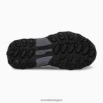 Outback Low 2 Sneaker (MK265719) Merrell Kids 8VV6P1455 Shoes Black/Grey/Royal - Image 5