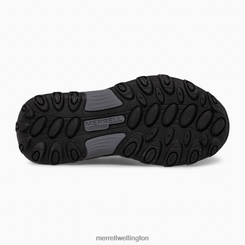 Outback Low 2 Sneaker (MK265719) Merrell Kids 8VV6P1455 Shoes Black/Grey/Royal - Image 5