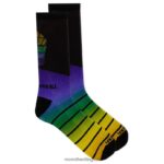 Outdoors For All Printed Outdoor Crew Sock (JSS26445-400) Merrell Unisex 8VV6P723 Accessories Blue - Image 3