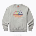 Outdoors Is For Everyone Crewneck Sweatshirt (JMS26875-050) Merrell Men 8VV6P748 Clothes Heather Gray - Image 2