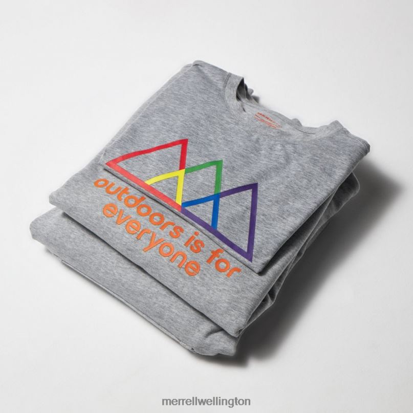 Outdoors Is For Everyone Crewneck Sweatshirt (JMS26875-050) Merrell Men 8VV6P748 Clothes Heather Gray - Image 7