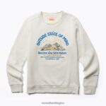 Outside State Of Mind Crew (JWF26634-121) Merrell Women 8VV6P1152 Clothes Cloud Dancer - Image 2