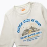 Outside State Of Mind Crew (JWF26634-121) Merrell Women 8VV6P1152 Clothes Cloud Dancer - Image 3