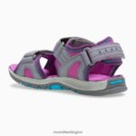 Panther Sandal 2.0 (MK162956K) Merrell Kids 8VV6P1403 Shoes Grey - Image 4