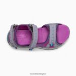 Panther Sandal 2.0 (MK162956K) Merrell Kids 8VV6P1403 Shoes Grey - Image 6