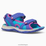 Panther Sandal 2.0 (MK165939) Merrell Kids 8VV6P1404 Shoes Turq/Purple - Image 3
