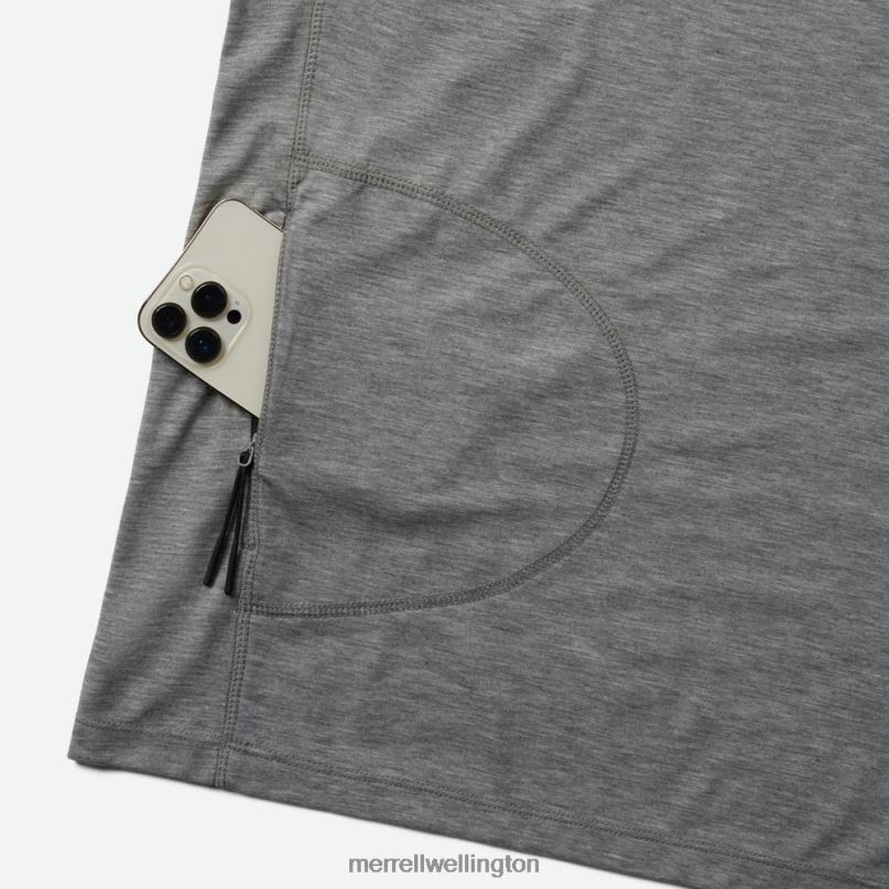 Perfect Long Sleeve Tee with Tencel (JMS26862-050) Merrell Men 8VV6P335 Clothes Grey Heather - Image 3