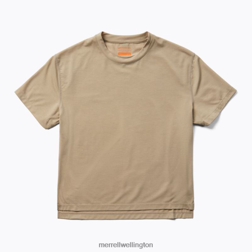 Perfect Tee with Tencel (JWS26864-208) Merrell Women 8VV6P1008 Clothes Aluminum - Image 1