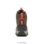 Phaserbound 2 Mid Waterproof SR (J005057) Merrell Men 8VV6P556 Shoes Earth/Orange - Image 6