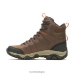 Phaserbound 2 Mid Waterproof SR (J005057) Merrell Men 8VV6P556 Shoes Earth/Orange - Image 7