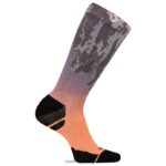 Reflective Print Performance Crew Sock (JSF26509-500) Merrell Unisex 8VV6P519 Accessories Purple Ombre - Image 2