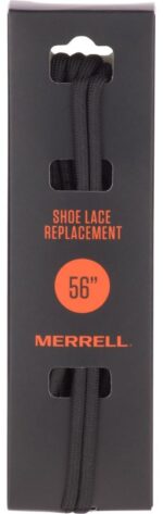 Round Shoe Laces (JAS25084-010) Merrell Unisex 8VV6P587 Accessories Black