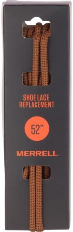 Round Shoe Laces (JAS25089-202) Merrell Unisex 8VV6P752 Accessories Brown - Image 2