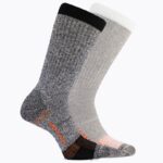 Rugged Steel Toe Crew Sock 2 Pack (JSS26717-012) Merrell Unisex 8VV6P316 Accessories Charcoal Asst. - Image 2