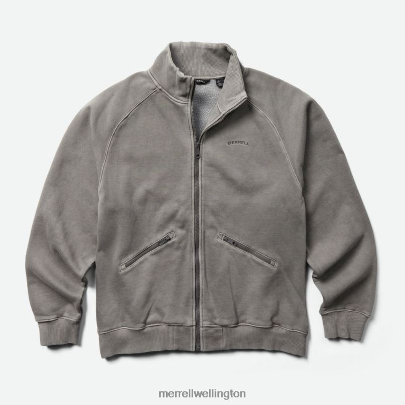 Scout Full Zip (JMS26324-092) Merrell Men 8VV6P458 Clothes Charcoal Grey - Image 2