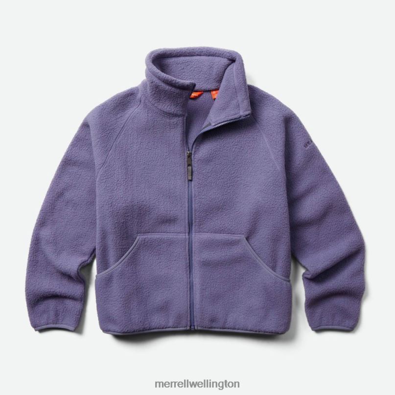 sherpa_full_zip_jwf26551_488_merrell_women_8vv6p1209_clothes_heron.jpg Sherpa Full Zip (JWF26551-488) Merrell Women 8VV6P1209 Clothes Heron - Image 1