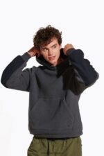Sherpa Hoody (JMF26573-101) Merrell Men 8VV6P542 Clothes Asphalt - Image 2