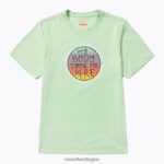 Short Sleeve Tee (JMS26681-330) Unlikely Hikers X Merrell Men 8VV6P450 Clothes Mist Green - Image 2