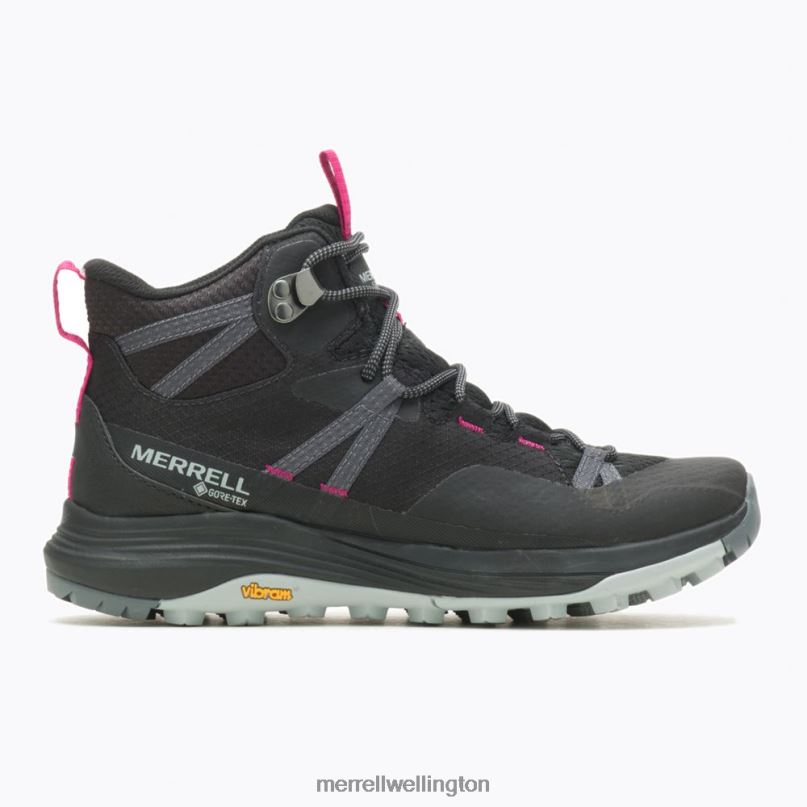 Siren 4 Mid GORE-TEX (J037282) Merrell Women 8VV6P831 Shoes Black - Image 2