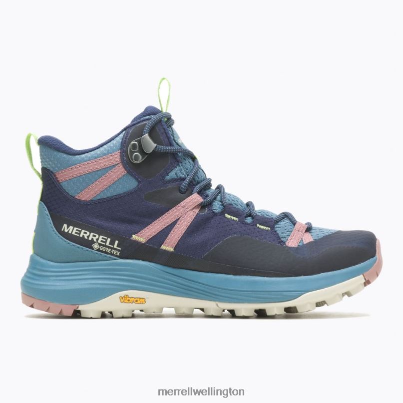 Siren 4 Mid GORE-TEX (J037288) Merrell Women 8VV6P832 Shoes Sea - Image 1