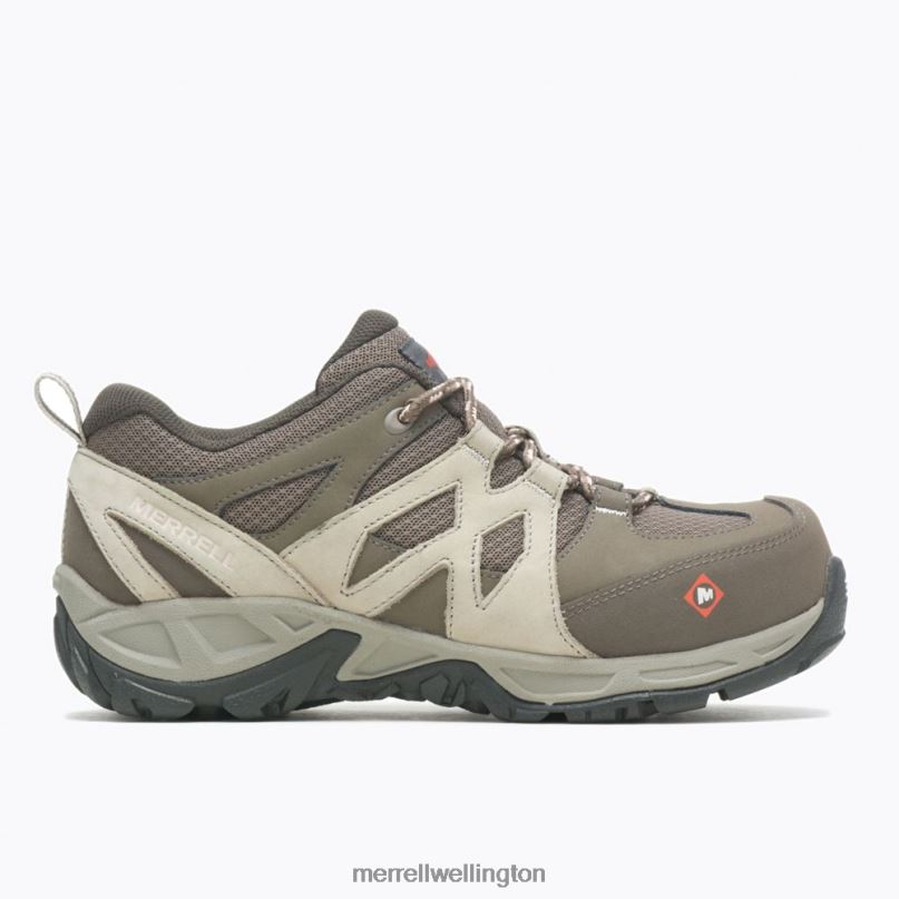 Siren Alloy Toe Work Shoe (J099322) Merrell Women 8VV6P1196 Shoes Brindle - Image 2