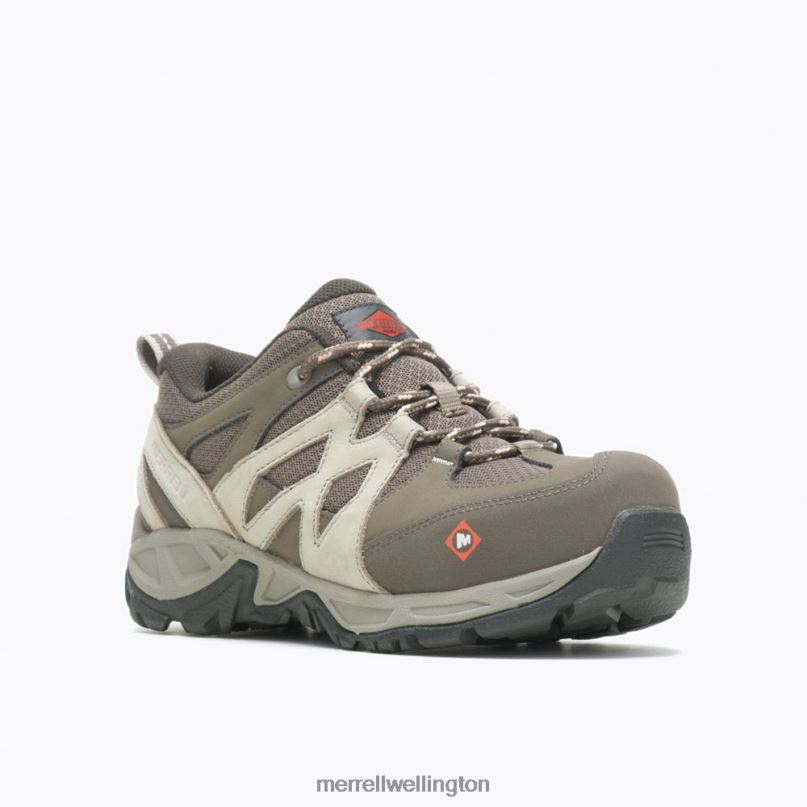 Siren Alloy Toe Work Shoe (J099322) Merrell Women 8VV6P1196 Shoes Brindle - Image 5