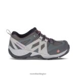 Siren Alloy Toe Work Shoe (J099324) Merrell Women 8VV6P1197 Shoes Charcoal - Image 2