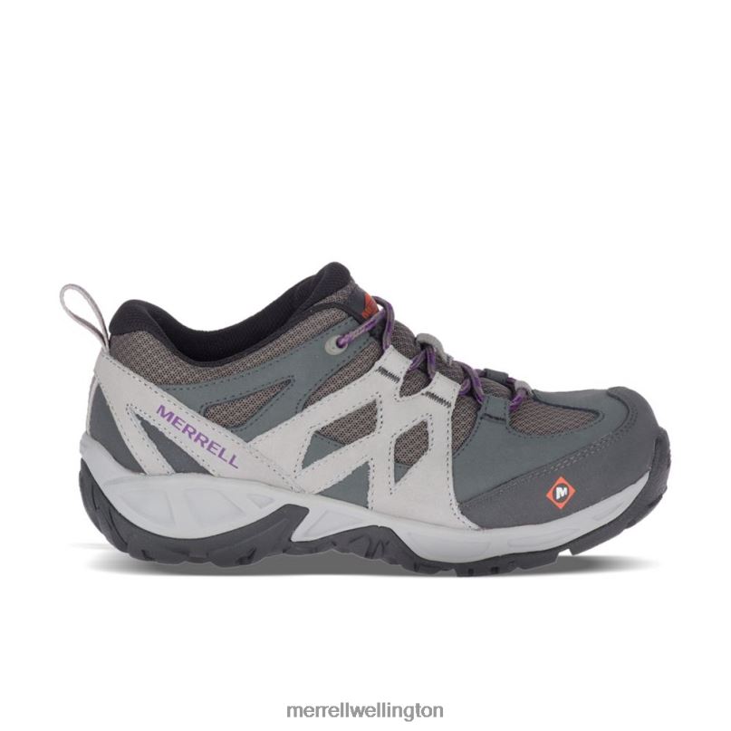 Siren Alloy Toe Work Shoe (J099324) Merrell Women 8VV6P1197 Shoes Charcoal - Image 2