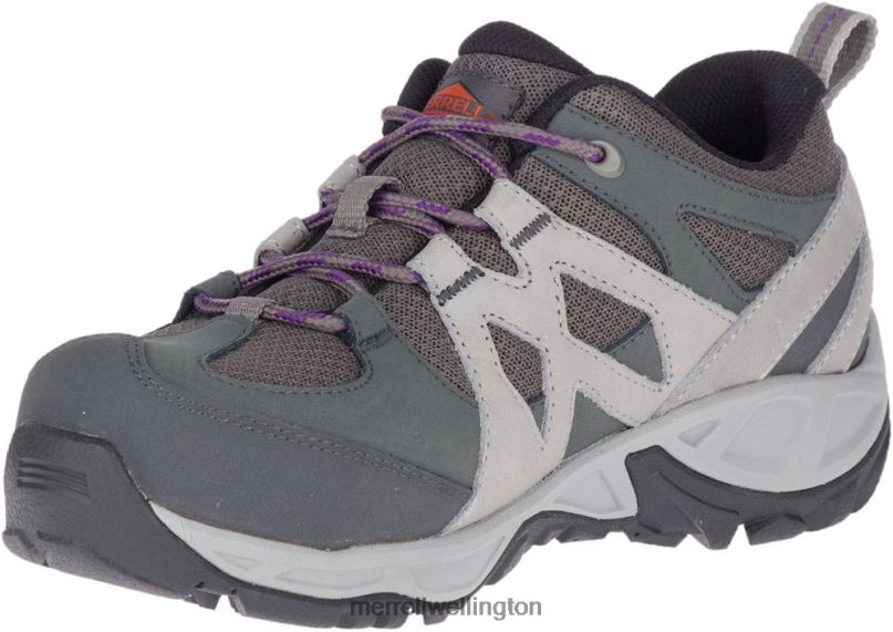 Siren Alloy Toe Work Shoe (J099324) Merrell Women 8VV6P1197 Shoes Charcoal - Image 7