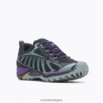 Siren Edge 3 Waterproof (J034450) Merrell Women 8VV6P1063 Shoes Black - Image 5