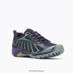Siren Edge 3 Wide Width (J034438W) Merrell Women 8VV6P1069 Shoes Black/Acai - Image 5