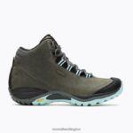 Siren Traveller 3 Mid Waterproof (J035346) Merrell Women 8VV6P1206 Shoes Paloma/Canal - Image 2