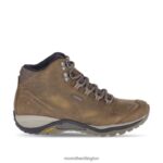 Siren Traveller 3 Mid Waterproof Wide Width (J035344W) Merrell Women 8VV6P1316 Shoes Brindle/Boulder - Image 2