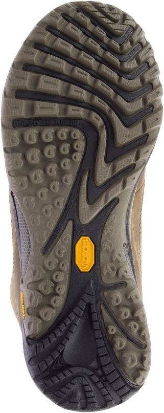 Siren Traveller 3 Mid Waterproof Wide Width (J035344W) Merrell Women 8VV6P1316 Shoes Brindle/Boulder - Image 4
