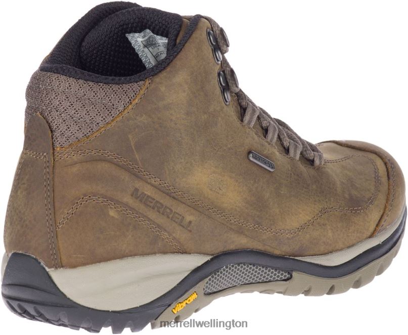 Siren Traveller 3 Mid Waterproof Wide Width (J035344W) Merrell Women 8VV6P1316 Shoes Brindle/Boulder - Image 9