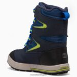 Snow Bank 3.0 Boot (MK266222K) Merrell Kids 8VV6P1479 Shoes Navy/Citron - Image 4
