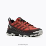Speed Eco Waterproof (J037001) Merrell Men 8VV6P71 Shoes Lava/Cabernet - Image 5