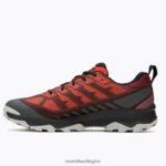 Speed Eco Waterproof (J037001) Merrell Men 8VV6P71 Shoes Lava/Cabernet - Image 6