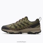 Speed Eco Waterproof (J037003) Merrell Men 8VV6P72 Shoes Avocado/Kangaroo - Image 4
